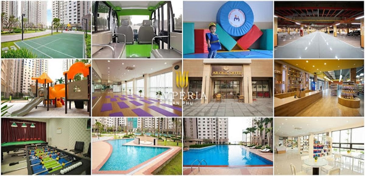 Nhiều tiện ích hiện đại bên trong dự án