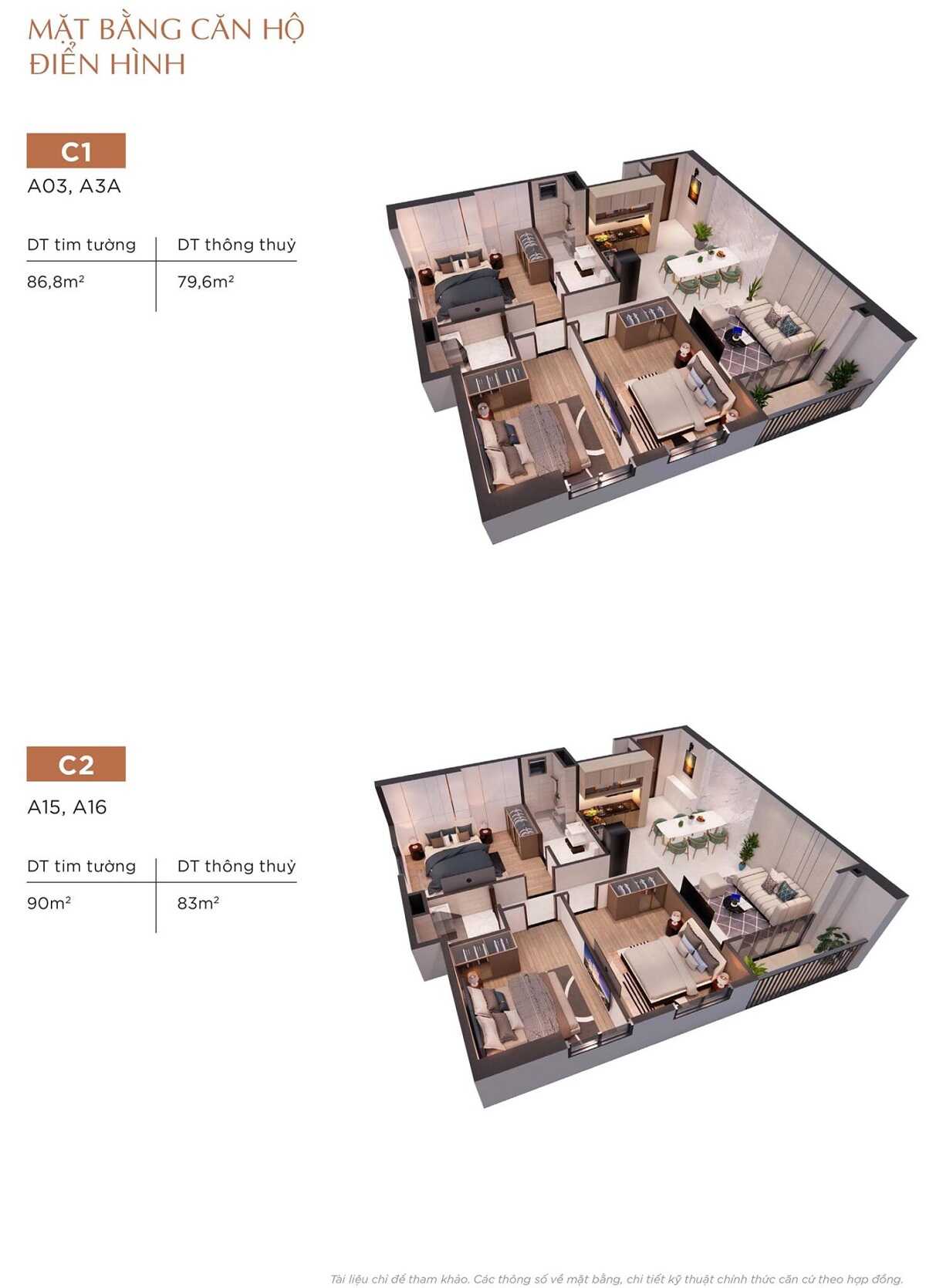 Thiết kế chi tiết căn hộ Khải Hoàn Prime