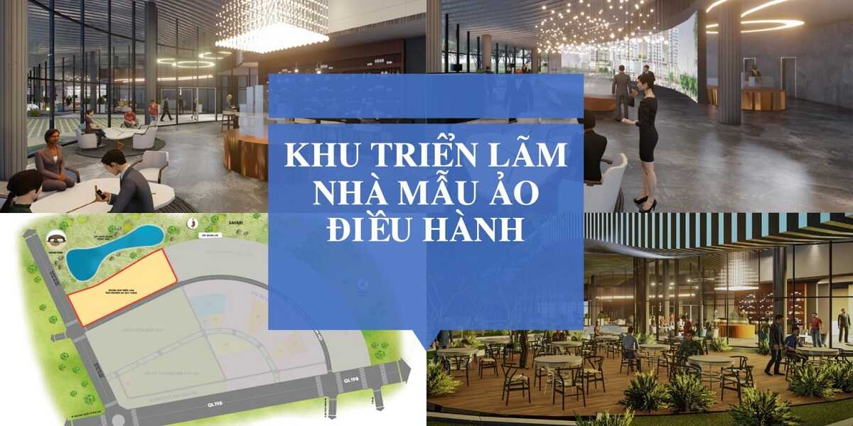 Phân khu Slow Gallery với nhà mẫu ảo điều hành cho khách thăm quan