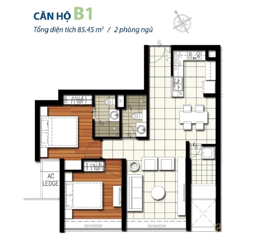 Thiết kế các loại hình căn hộ dự án La Casa