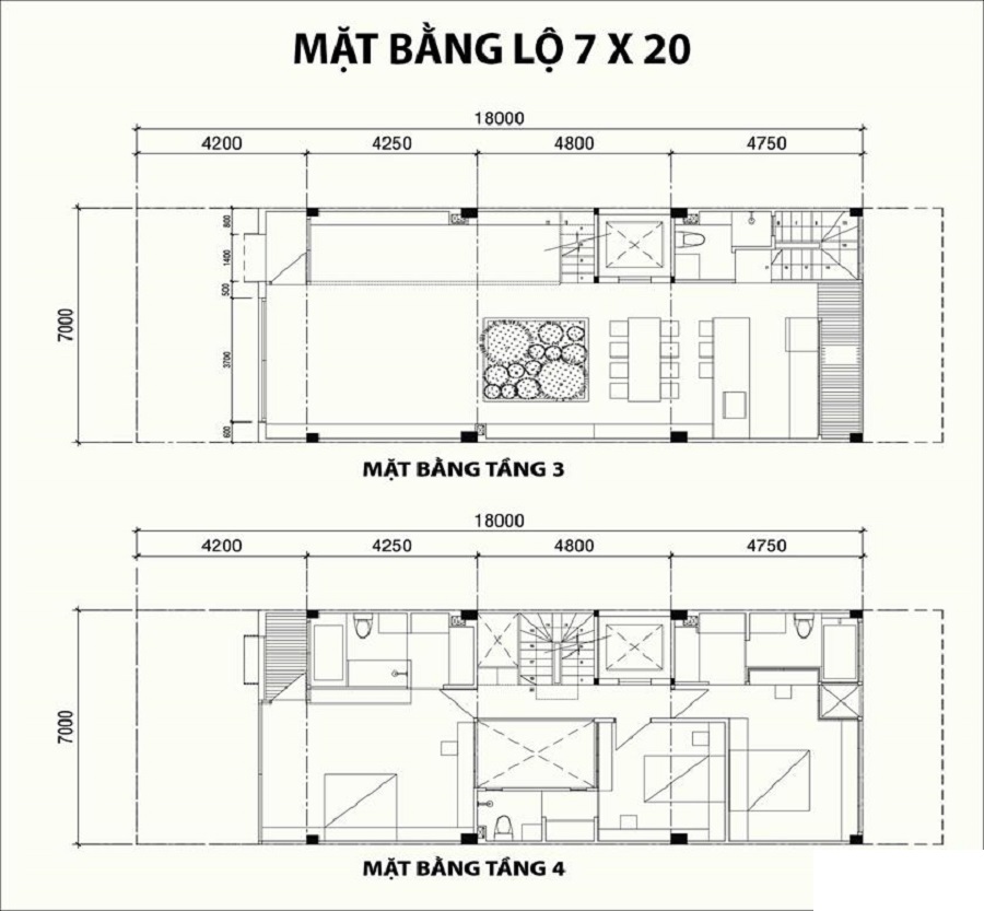 Thiết kế nhà liên kế dự án La Casa