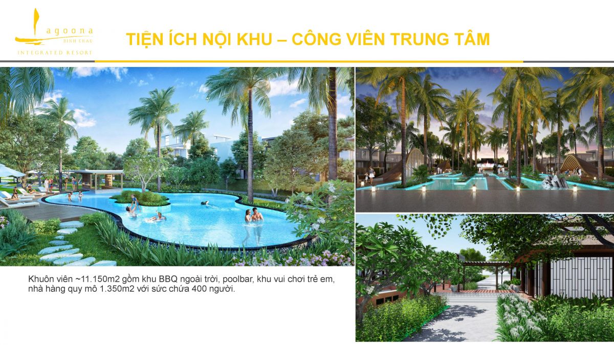 Khu công viên trung tâm hiện đại
