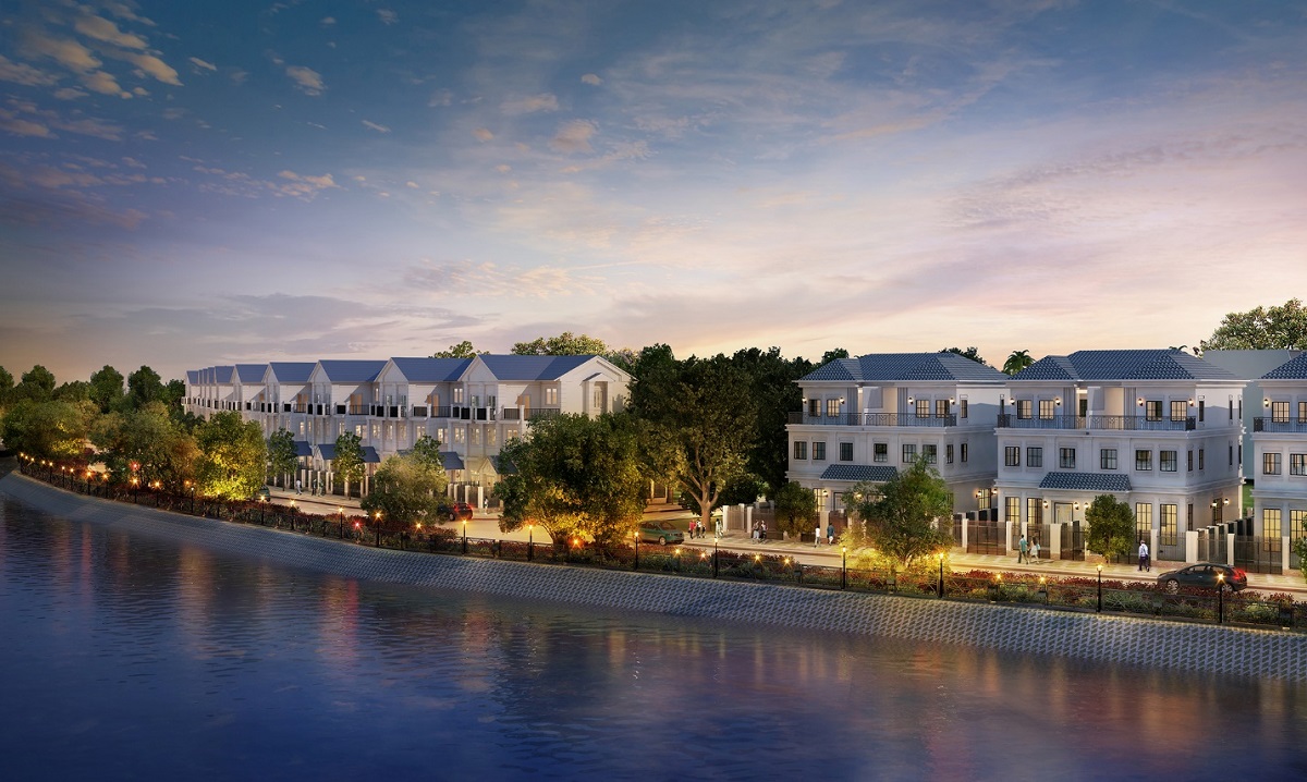 Không gian xanh bao trùm dự án