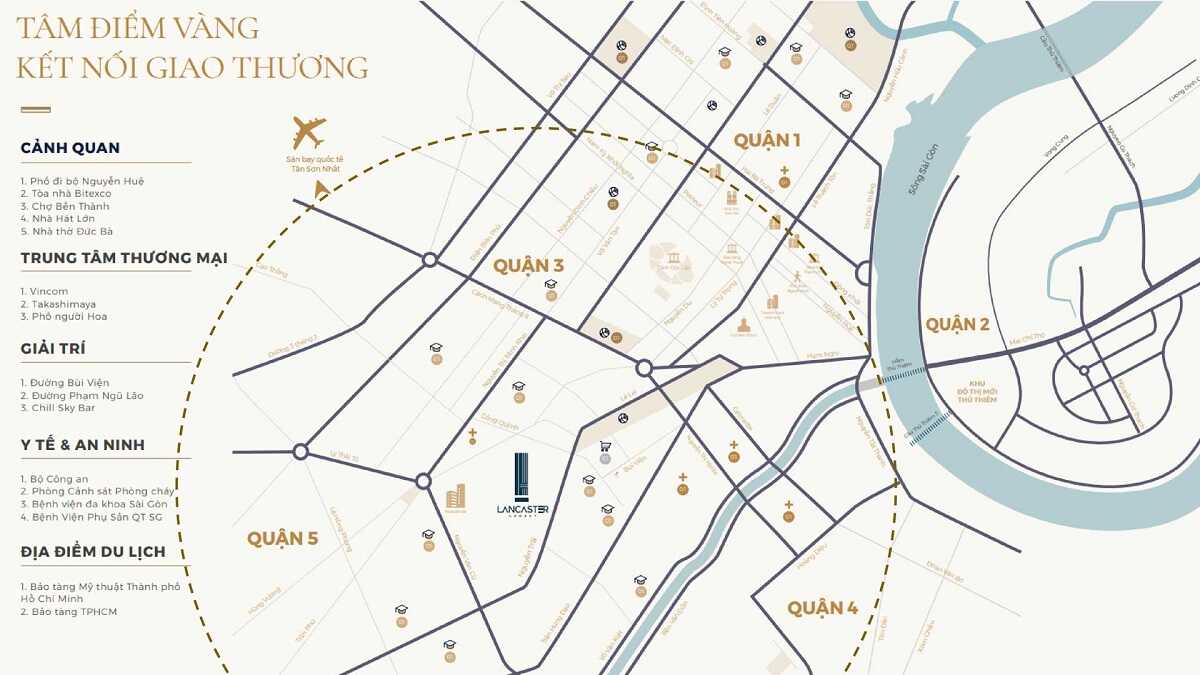 Vị trí xây dựng dự án Lancaster Legacy