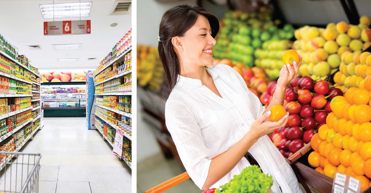 Siêu thị mua sắm với đa dạng ngành hàng