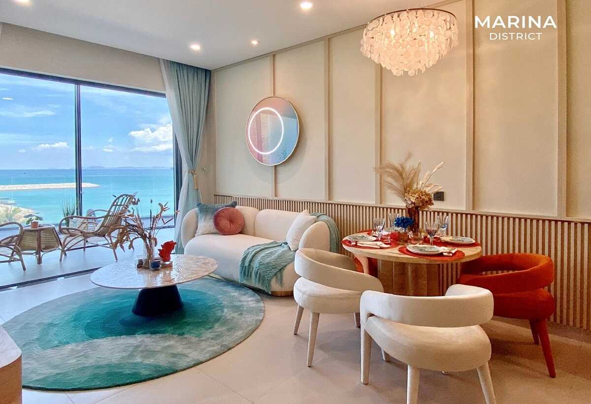 Nhà mẫu dự án Marina District thiết kế đẹp