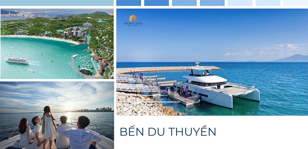 Bến du thuyền cho không gian nghỉ dưỡng sang trọng