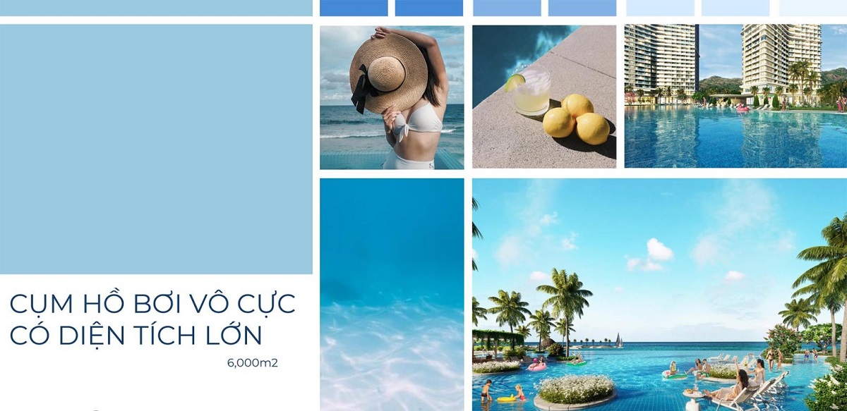 Hồ bơi ngoài trời thiết kế ấn tượng