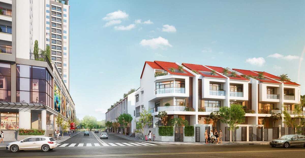 Shophouse mua sắm đa dạng ngành hàng