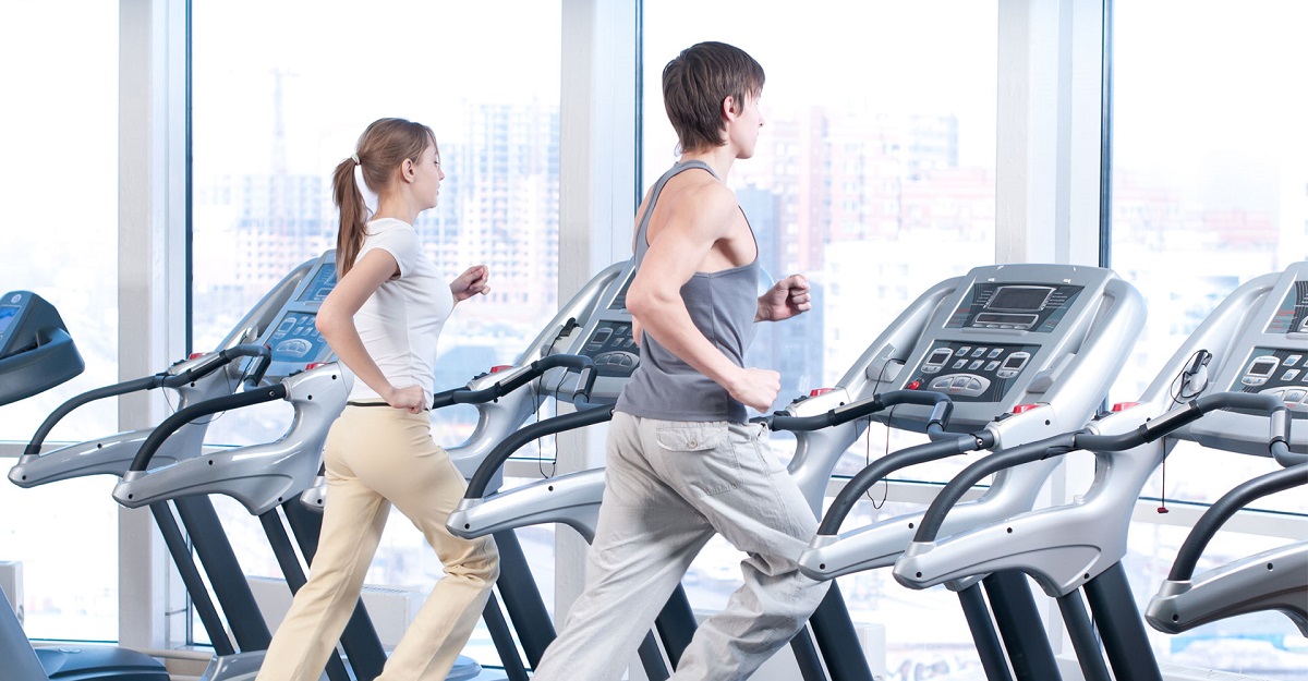 Khu gym tập luyện sức khoẻ