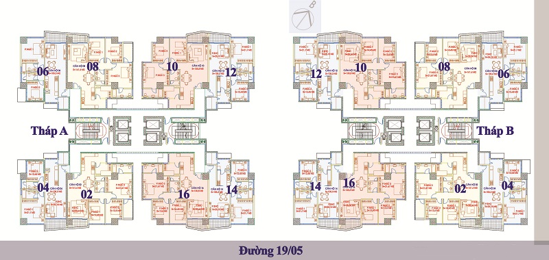 Mặt bằng dự án New Skyline