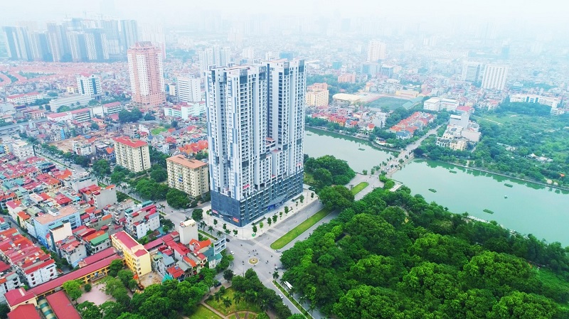 View siêu đẹp của dự án New Skyline
