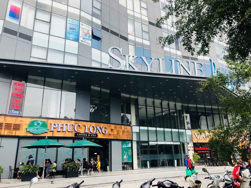 Khu mua sắm, các ngành hàng dưới tầng 1