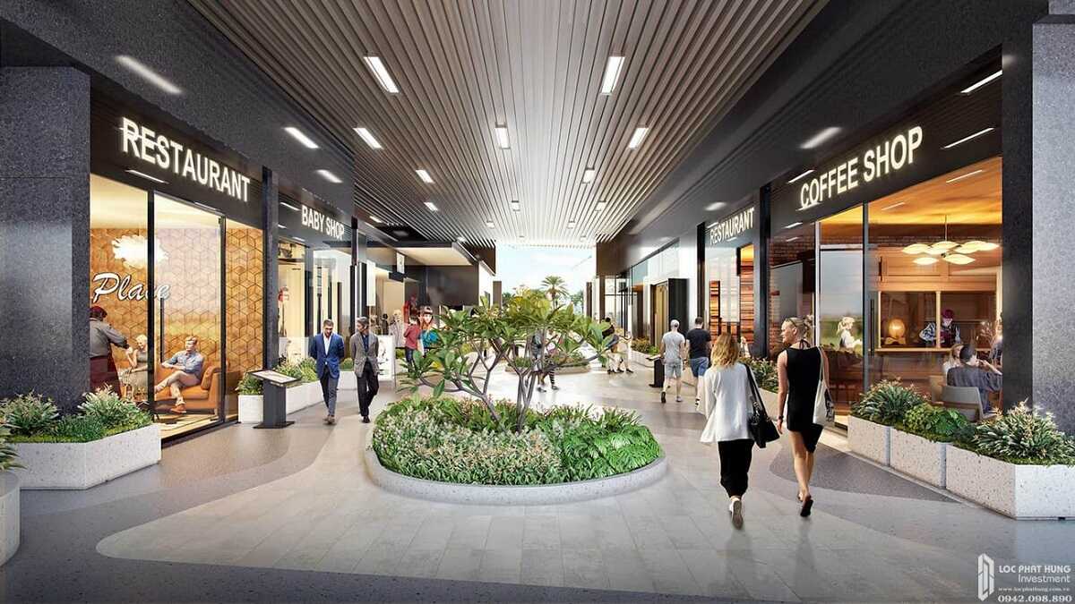 Khu trung tâm thương mại đa dạng ngành hàng