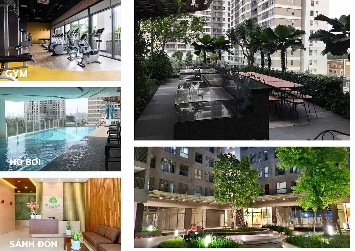 Nhiều tiện ích chất lượng có mặt tại dự án Orchard Garden
