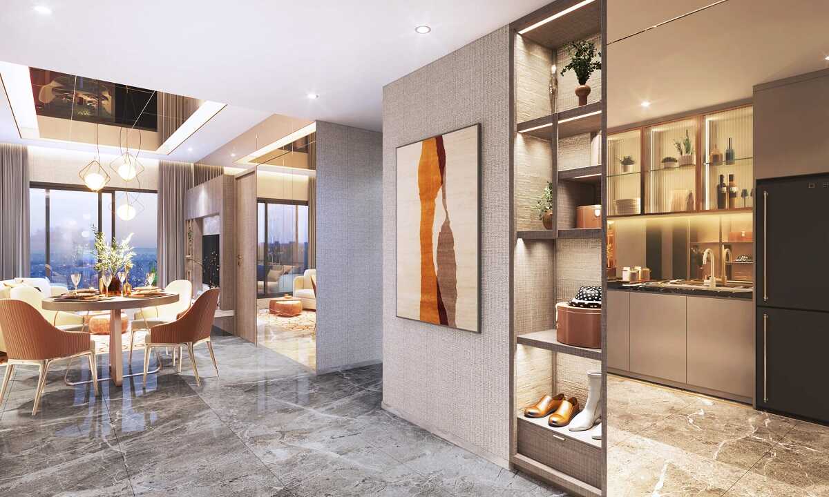 Nhà mẫu dự án Picity Sky Park đẹp