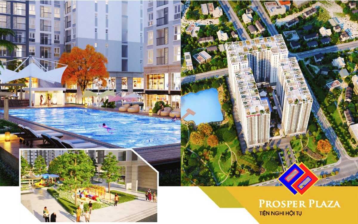Nhiều tiện ích hiện đại hội tụ tại dự án Prosper Plaza