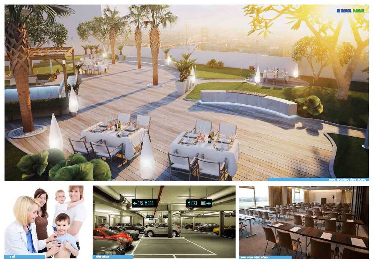 Nhiều tiện ích nội khu chất lượng bên trong dự án