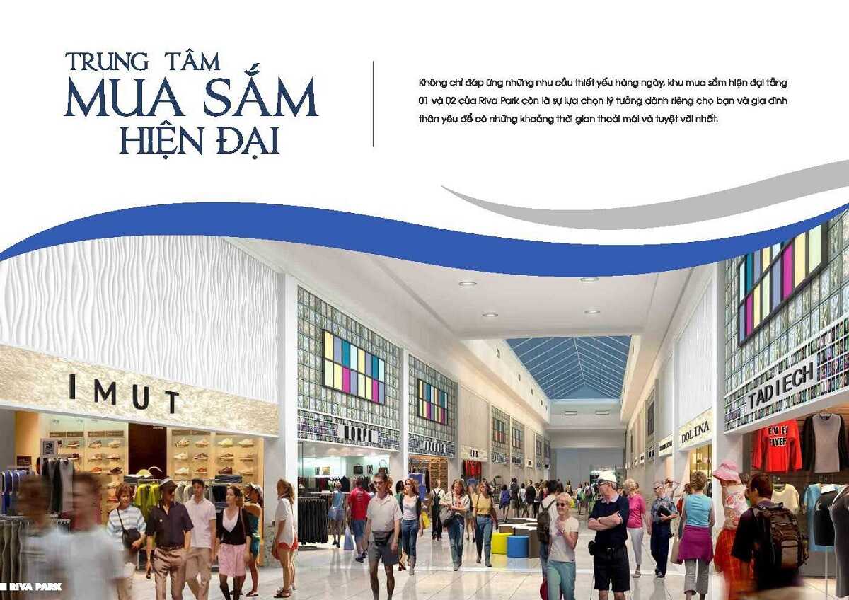 Trung tâm thương mại mua sắm đa dạng ngành hàng