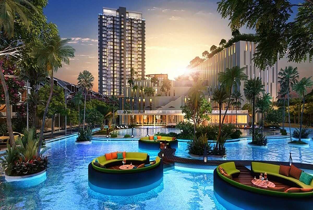 Kênh đào nghỉ dưỡng hiện đại bên trong dự án