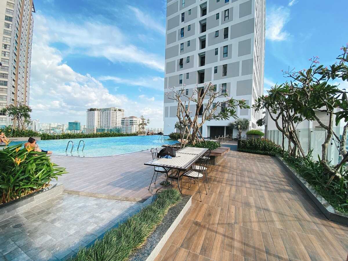 Không gian xanh bên trong dự án