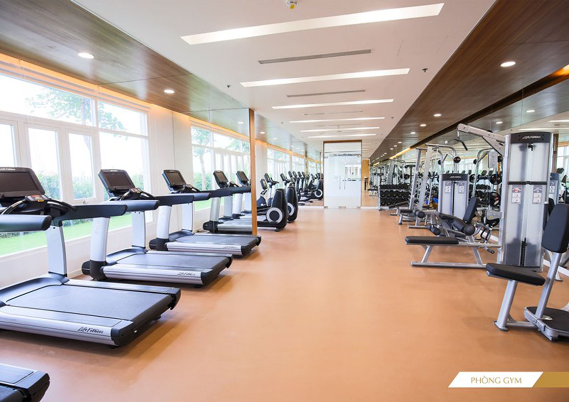 Phòng gym hiện đại