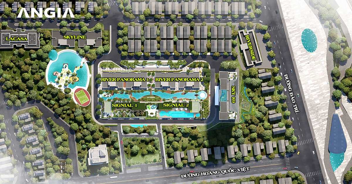 Mặt bằng tổng thể dự án Sky 89