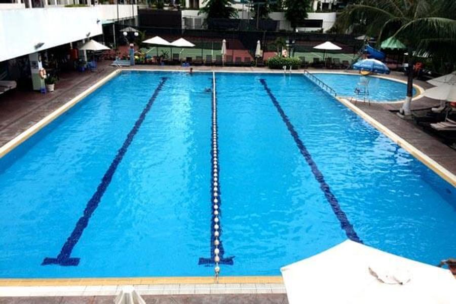 Hồ bơi ngoài trời dự án Sky Garden 3