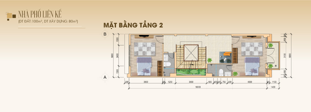Thiết kế nhà phố dự án STC Long Thành