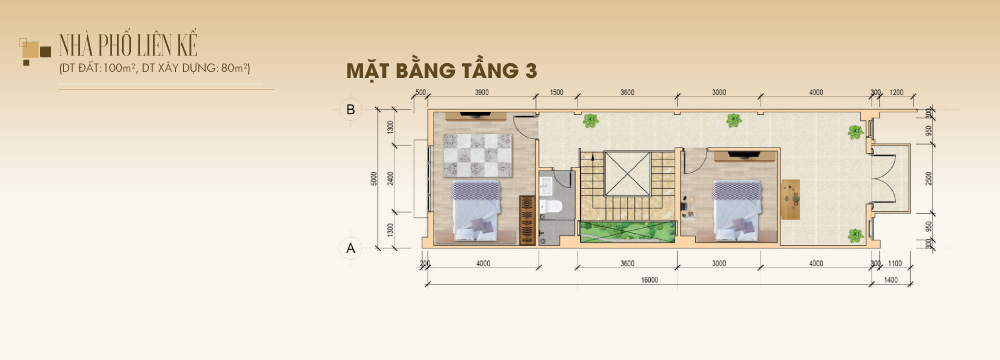 Thiết kế nhà phố dự án STC Long Thành