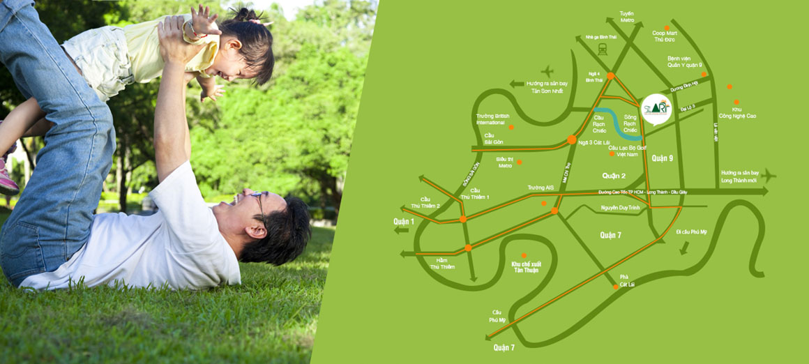 Vị trí xây dựng dự án The Art Gia Hoà