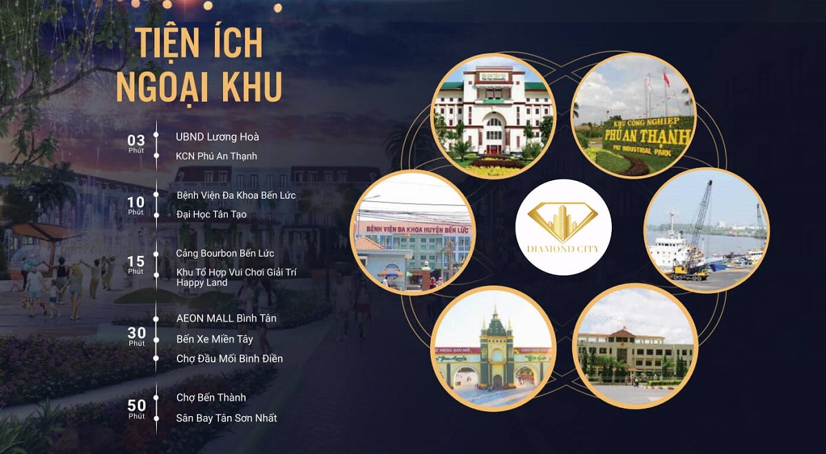 Liên kết vùng dự án The Diamond City được đánh giá cao