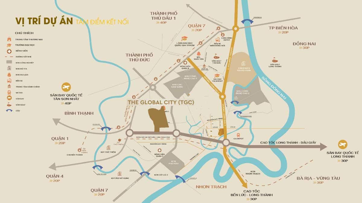 Vị trí xây dựng dự án The Global City