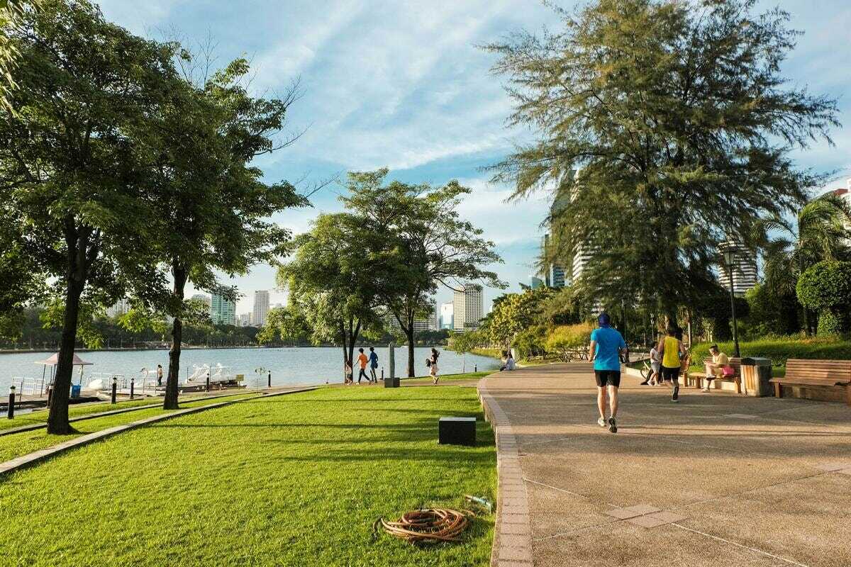 Cung đường dạo bộ ven sông cho cư dân