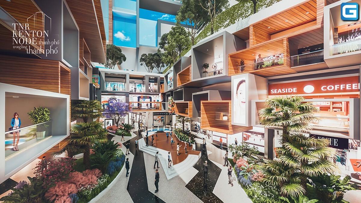 Khu mua sắm đa dạng ngành hàng