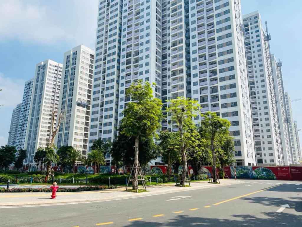 Cư dân đã chuyển về sinh sống ngày một đông