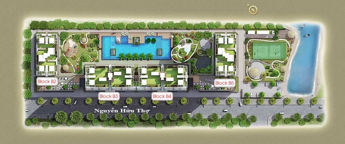 Mặt bằng tổng thể dự án The Park Residence