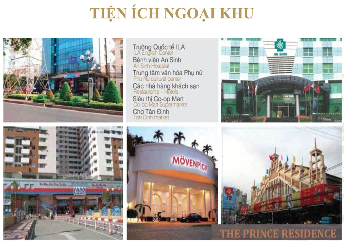 Hệ thống tiện ích ngoại khu xung quanh dự án