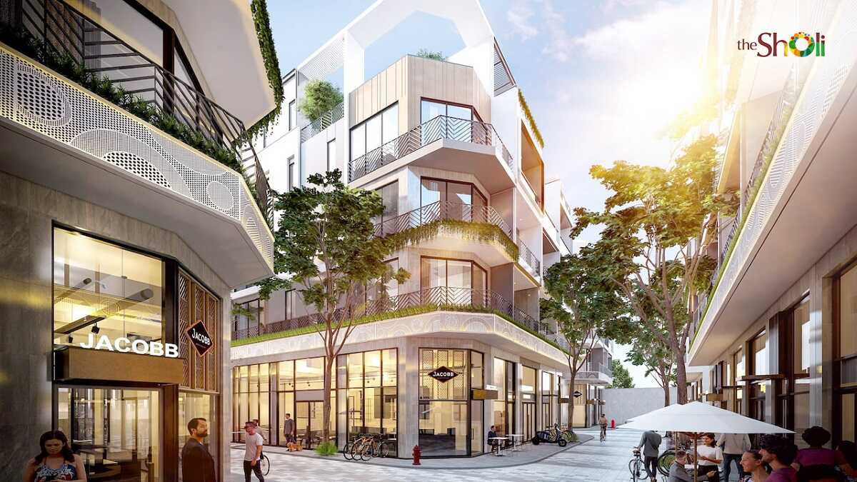 Nhà phố toạ lạc ở các vị trí đẹp