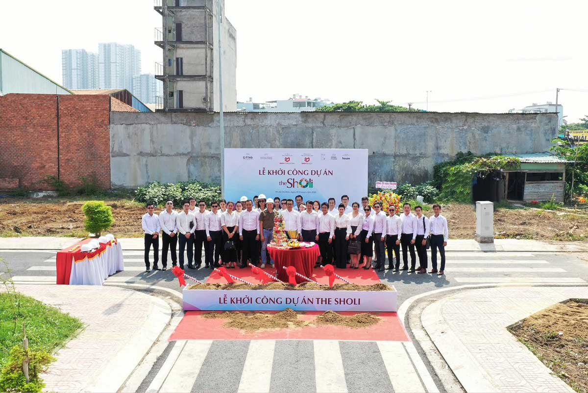 Tiến độ dự án The Sholi Bình Tân