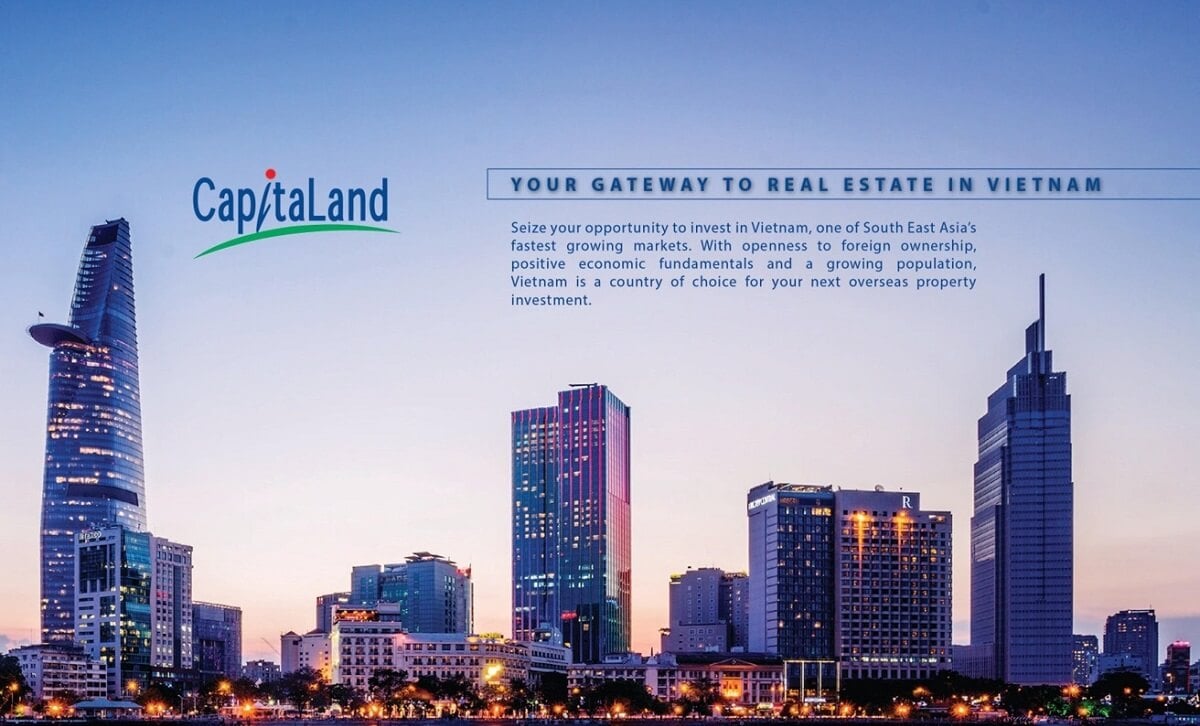Capitalland là chủ đầu tư chính của dự án