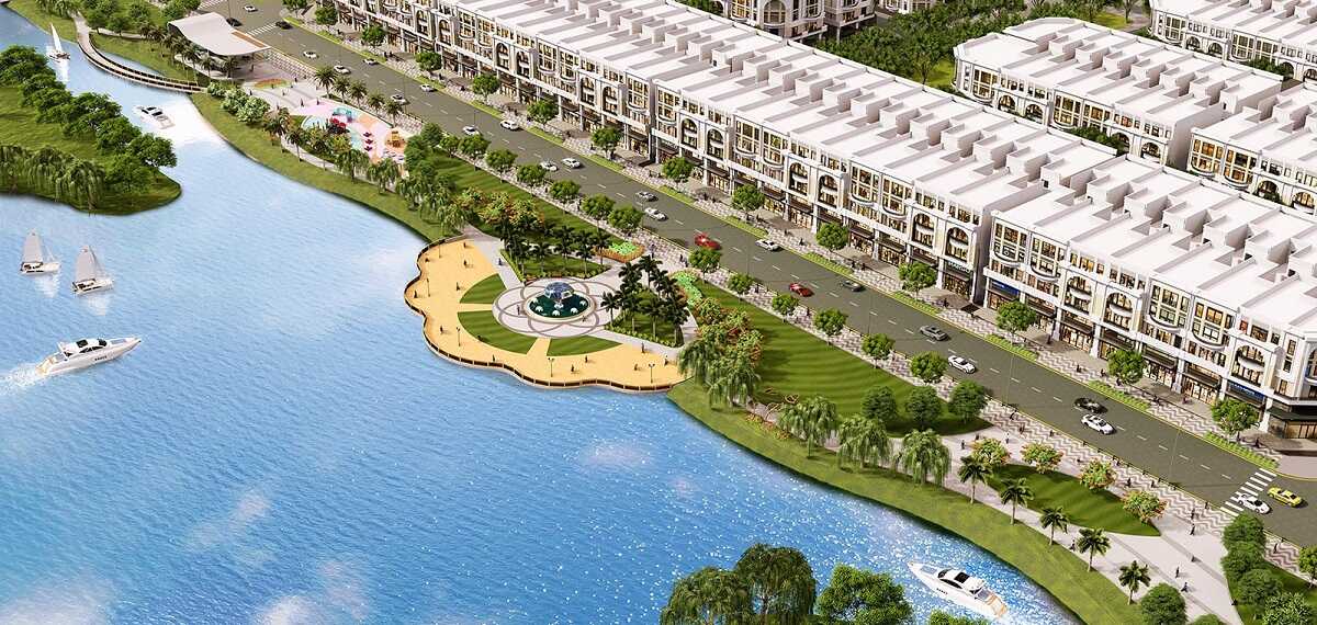 Bến du thuyền bên hồ Đại Nhật lớn nhất dự án