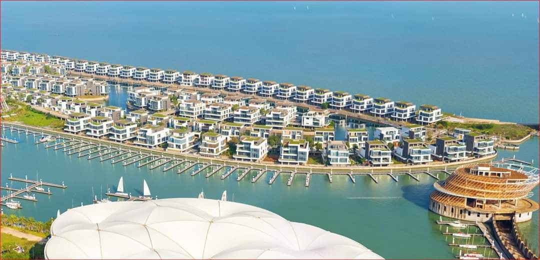 Cận cảnh khu biệt thự Vinhomes Long Beach