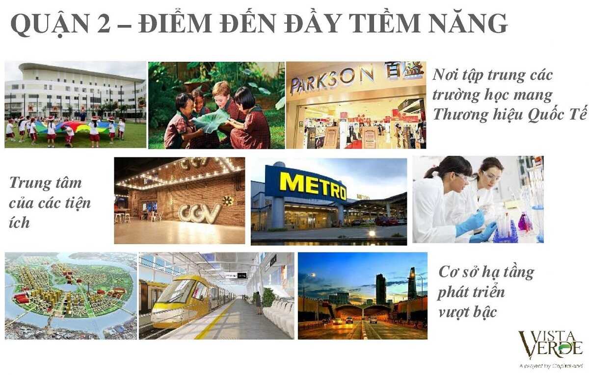 Liên kết tiện ích dự án Vista Verde