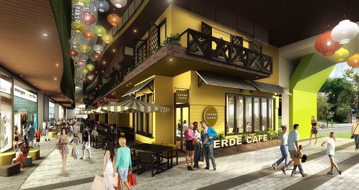 Khu thương mại mang phong cách phố cổ Hội An