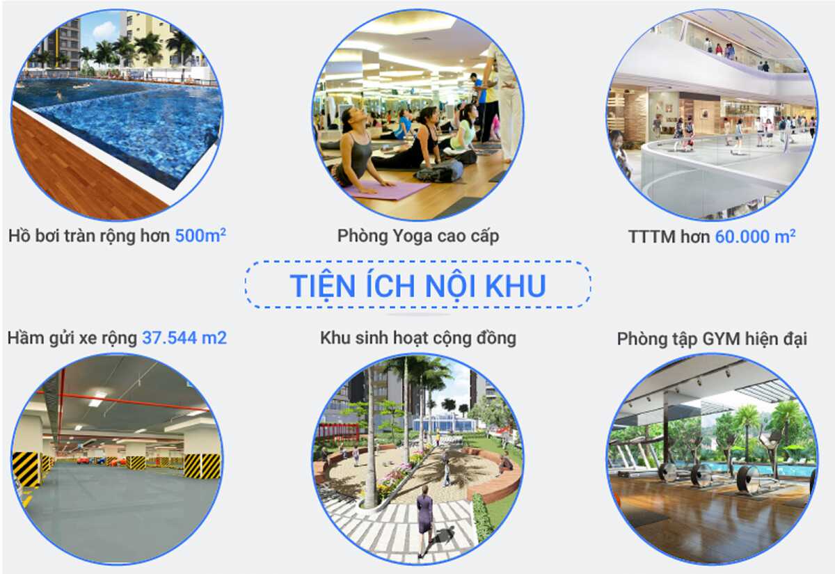 Hệ thống tiện ích đa dạng tại Xi Grand Court