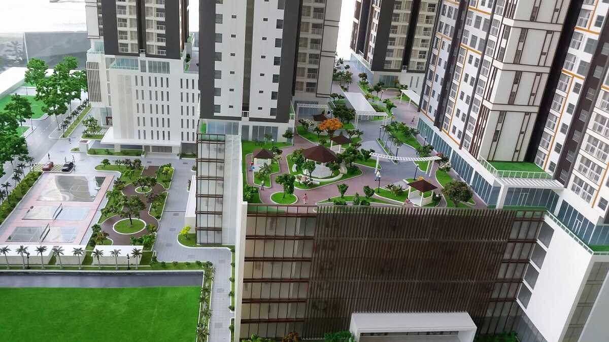 Không gian xanh mát cho cư dân trải nghiệm