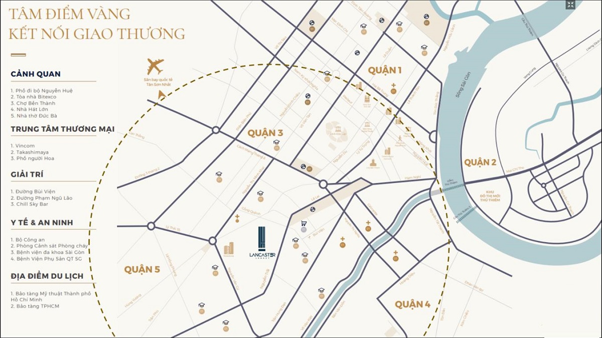 Dự án sở hữu vị trí vàng ngay trung tâm Quận 1