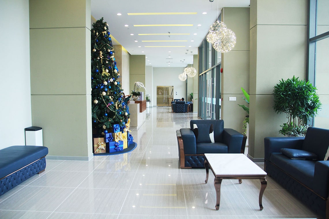 Sảnh chờ tại chung cư Masteri Thảo Điền