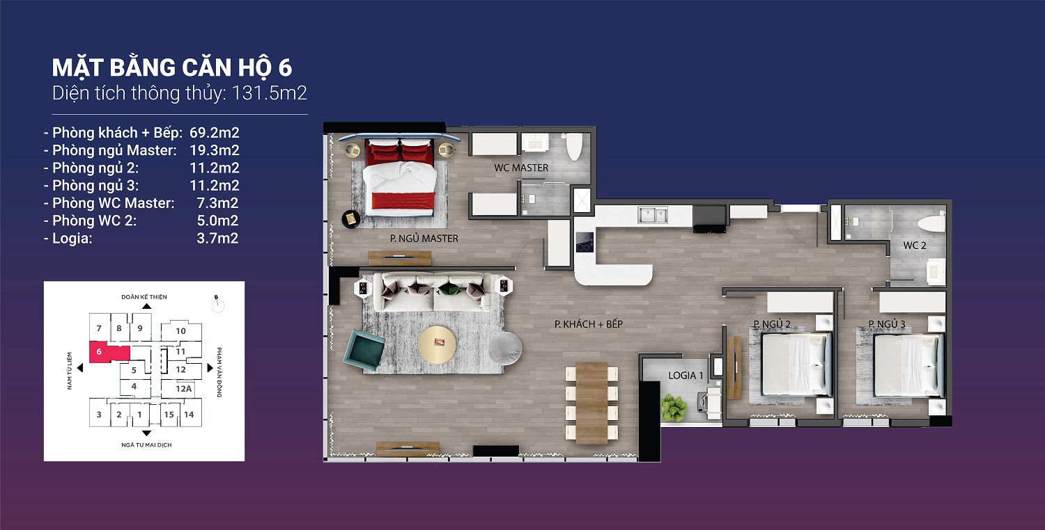 Mặt bằng căn hộ 06